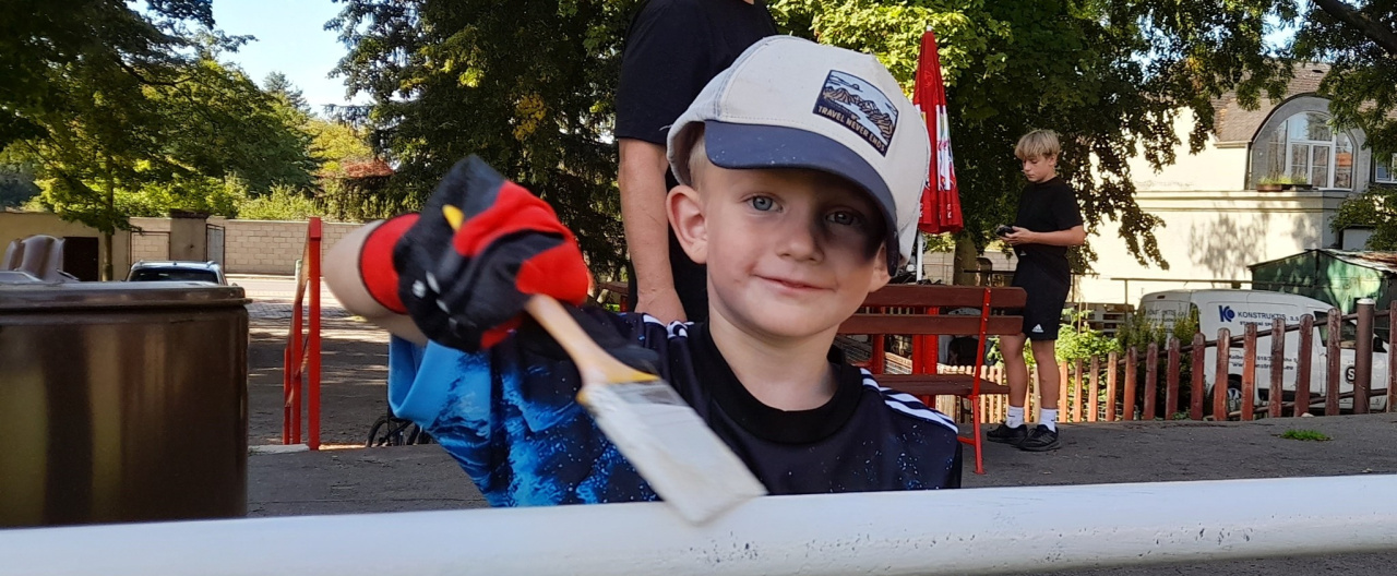 Náš areál je zase o něco krásnější 