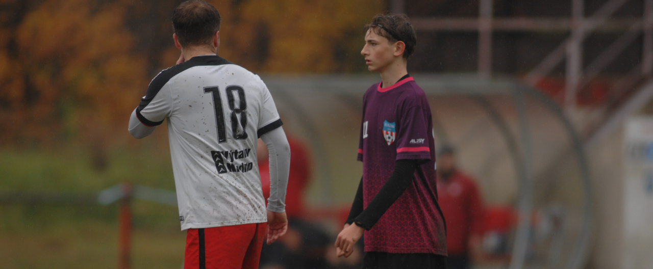 Béčko prohrálo 1:4, ale Filip Finstr si dal nádherný dárek