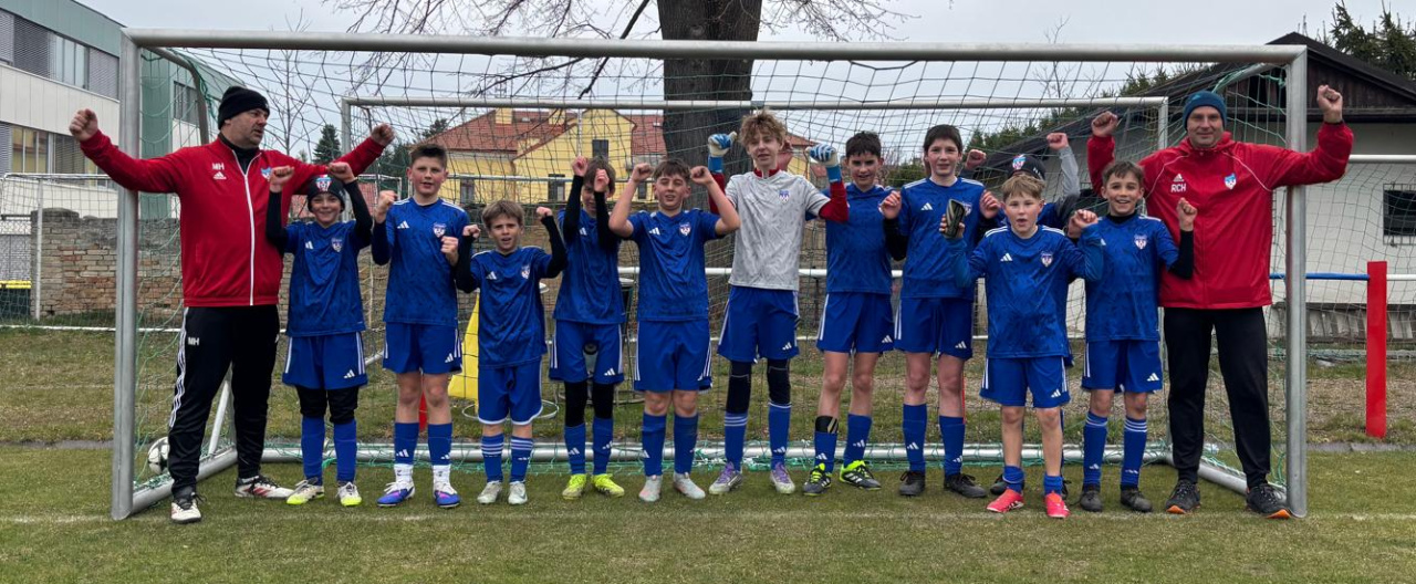 První jarní vítězství áčka mladších žáků